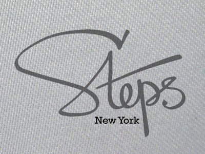 Steps calligraphy logo steps