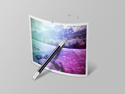 Photo Manipulation Icon