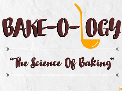 Bake-O-Logy Logo And Design Concept best design brand branding label labelling logo logo inspiration love visual design