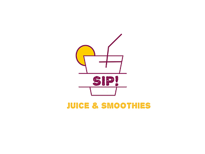 Sip! Logo And Design Concept best design brand branding label labelling logo logo inspiration love visual design