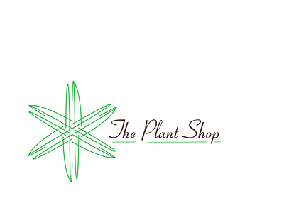 The Plant Shop Logo And Design Concept best design brand branding label labelling logo logo inspiration love visual design