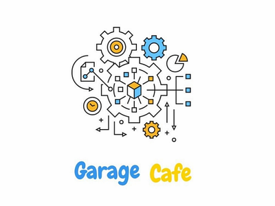 Garage Cafe Logo And Design Concept best design brand branding label labelling logo logo inspiration love visual design