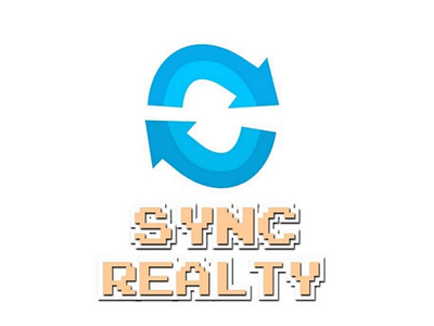 SYNC REALTY Logo And Design Concept