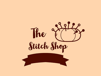 Ths Stitch Shop Logo And Design Concept 2d adobe illustrator agency android animated design graphic design logo logo maker love virtiual