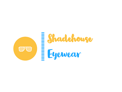 Shadehouse Eyewear Logo And Design Concept brand brand identity graphic logo logomaker love virtual