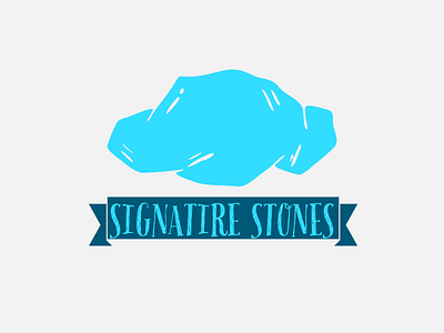 Signature Stones Logo And Design Concept