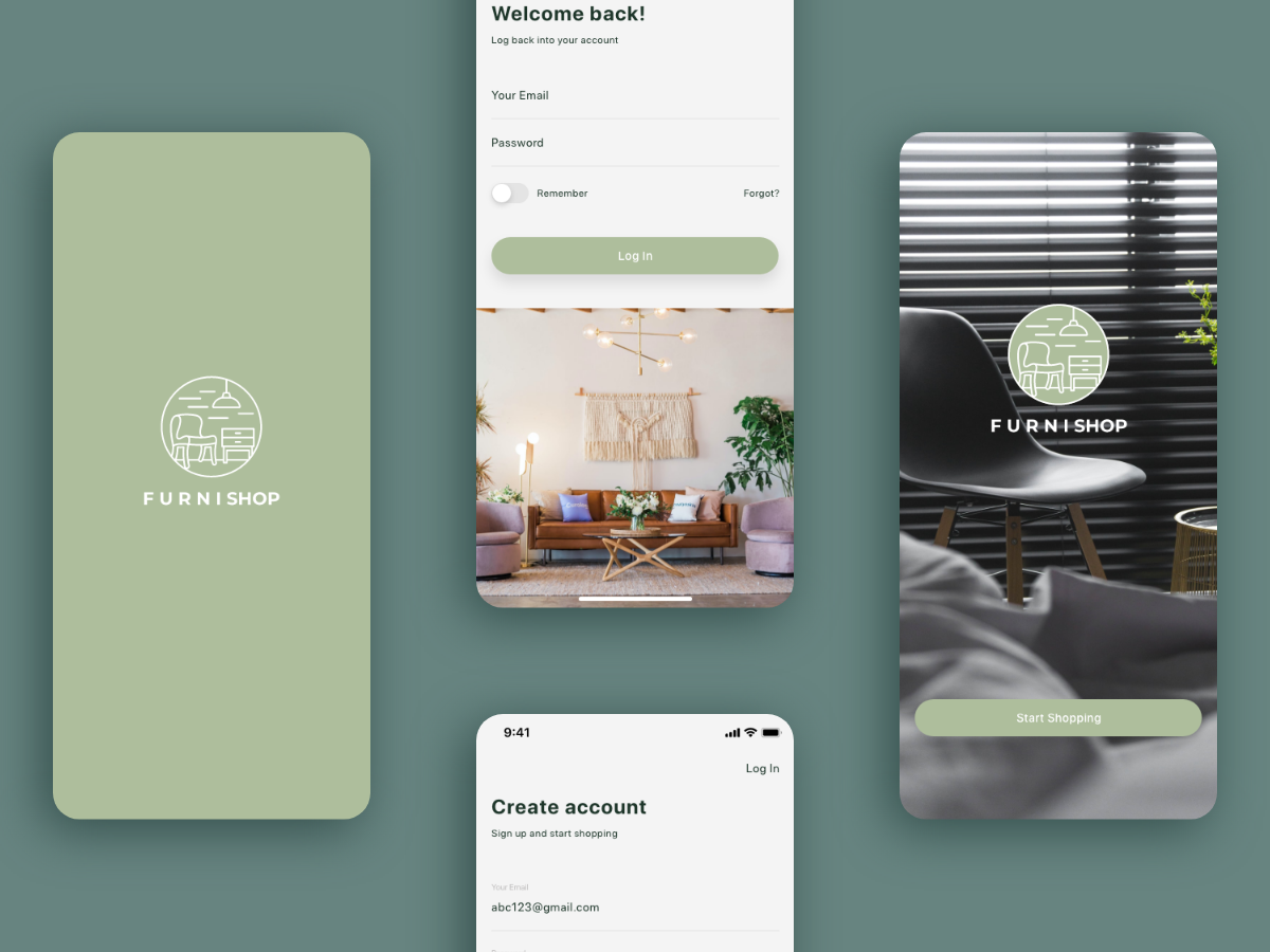 Furnishop Furniture Shopping App Ui Part By Gumbum On Dribbble