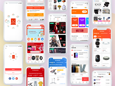 Super Shop App - A Modern Ecommerce App Design UI