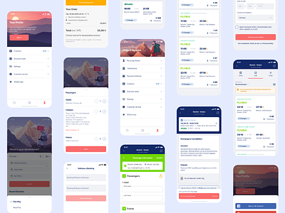 Omio - Tickets for your Europe trip - Clone Part 2 adobe xd omio omio app omio clone ticket ticket app tickets travel travel app trip trip app xd