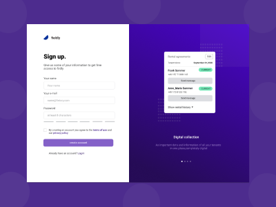 sign up page app design typography ui ui ux web