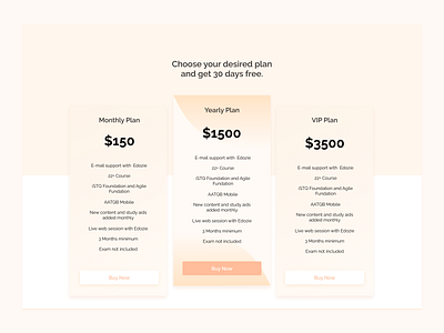 pricing plan app design typography ui ui ux ux