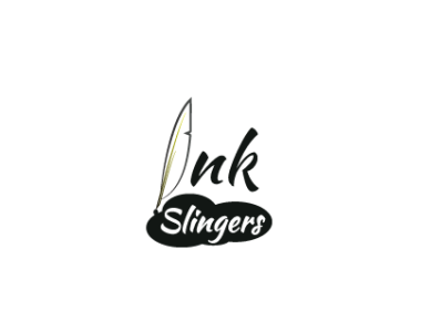 InkSlingers design flat illustrator logo minimal typography