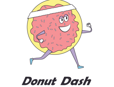 Donut Dash logo uncut