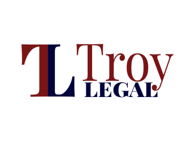 Troy Legal Logo Concept design flat illustrator logo logos minimal typography vector