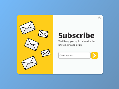 #DailyUI - Day 26 - Subscribe dailyui minimal subscribe vector web