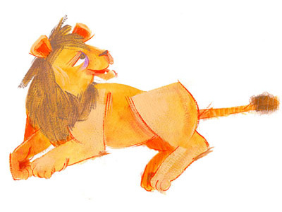 Lion Design animals character design childrens book illustration