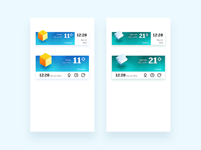 weather widget interface ui weather widget