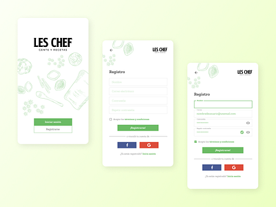 Daily Ui 001 - Sign Up app daily ui dailyui figma recipe app sign up signup