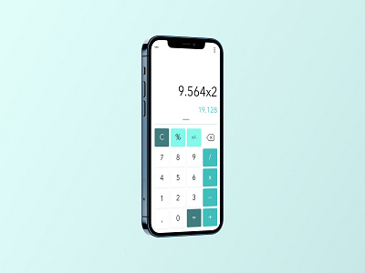 Calculator - Daily UI 004 calculato daily daily ui dailyui design figma mockup ui