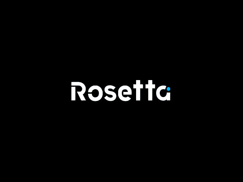 Rosetta Logo ae animation gif