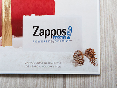 Zappos Holiday Magalog catalog fashion magazine print retail zappos