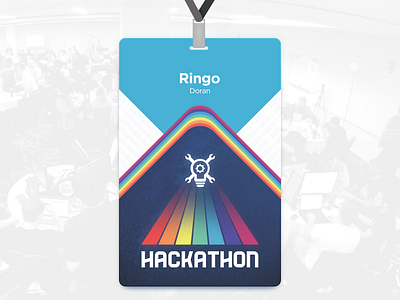 Nationwide Hackathon 2016 Participant Badge Front