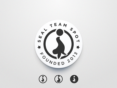 Seal Team Spot Logo Badge