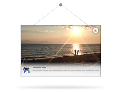 Simplified Feedfall Landing Page Artwork art gallery minimalistic picture shadow string ui yammer