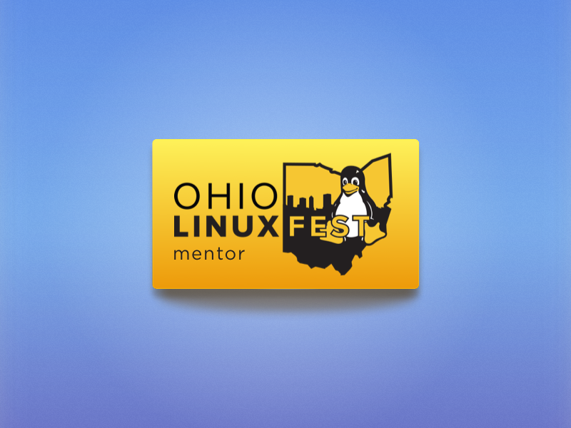 Ohio LinuxFest 2017 Mentor Promo Image by seán patrick john paul