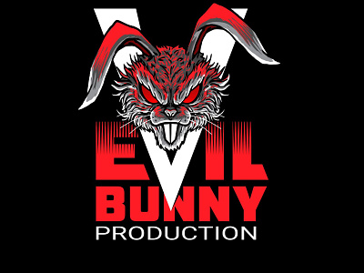 Evil Bunny branding design designer digitalart illustraion illustration illustrator tshirts vector vectorart