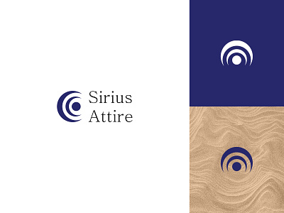 Sirius Attire Logo branding design icon identity illustration logo mark