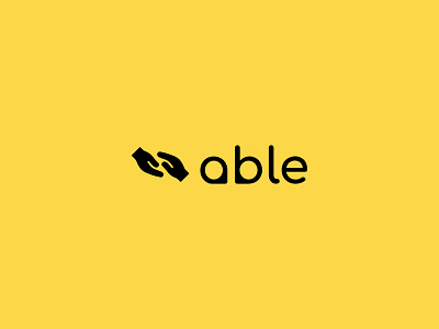 Able Logo branding design icon identity illustration logo mark typography vector