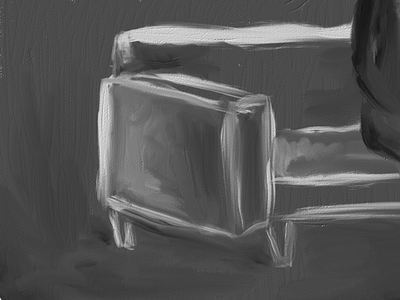 Digital Painting - Couch