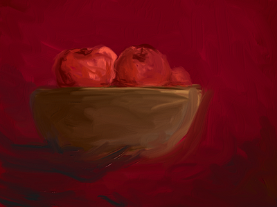 Digital Painting - Apples applepencil art design digital painting ipad paint painting