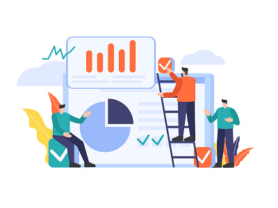 Statistic app business concept development flat icon illustration interface kit layout mobile mockup screen template ui ux vector web website wireframe