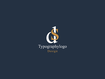 Typography logo logo design typhography
