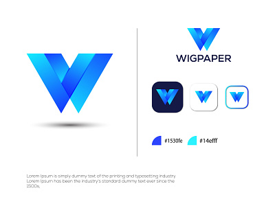 W modern logo design ! branding clean logo colorful logo creative gradeint graphics design iconic logo lettermark logo logo identity logo mark mark modern logo monogram symbol type typhography unic logo w letter logo zen