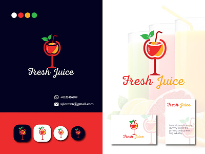Fresh juice logo!