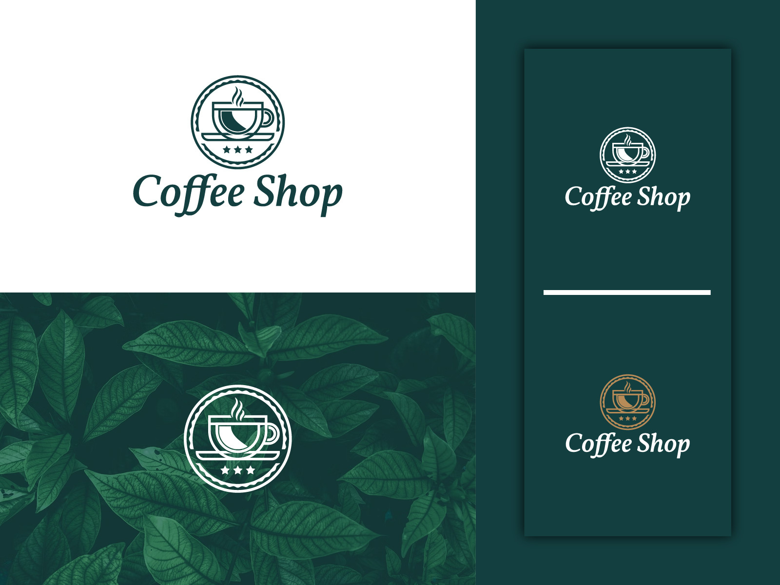 Coffee Shop Logo Design by Designer Nishad | Logo Designer on Dribbble