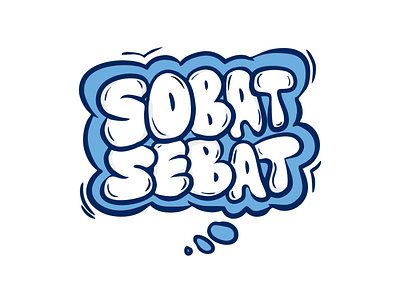 Sobat Sebat Logo bar branding cafe cafe logo design graphic design illustration logo