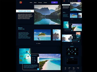 [Web Responsive]Travel Cenaswesley