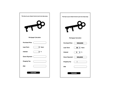 Daily UI 04 - Mortgage Calculator