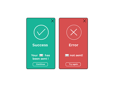 UI 011- Success and error messages