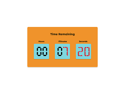 UI 014 countdown Timer