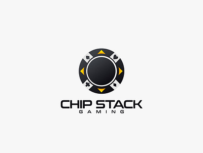 ChipStack Gaming branding chip logo design gaming gaming logo gaminglogo logo logo design logodesign simple simple logo
