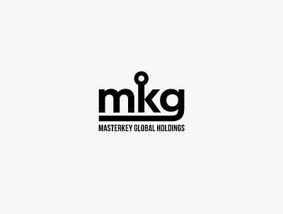 MKG branding design key logo logo logo design logodesign simple simple logo