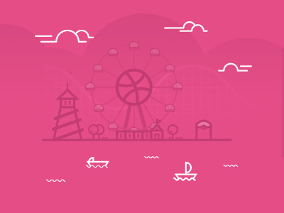 dribbble land