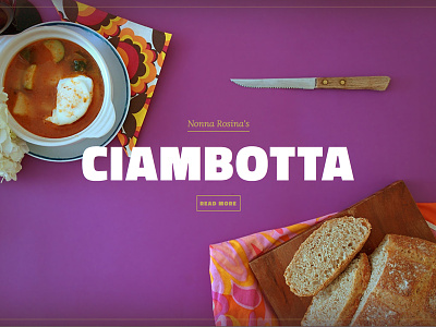 Nonna's Recipes: Ciambotta food photography web website