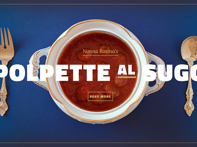 Nonna's Recipes: Polpette al Sugo food photography web website