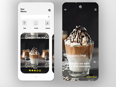 Design App Relive Coffeshop